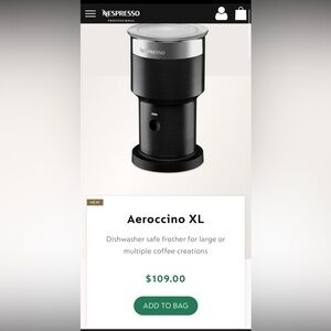 Brand new milk frother( 3 functions)